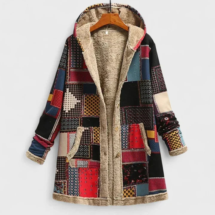 Parka vintage Alisha – Rojo