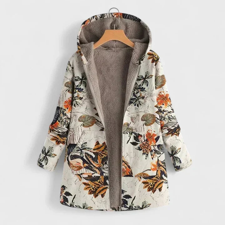 Parka vintage Alisha – Beige naranja