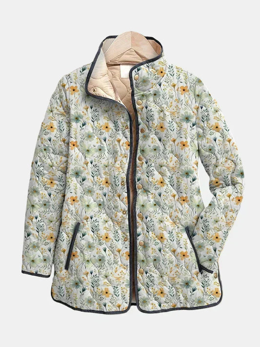 Chamarra estampado floral Nola