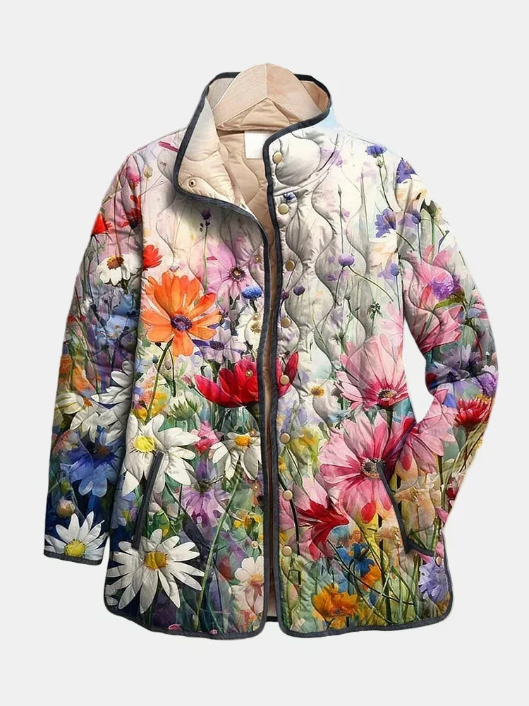 Chamarra floral vintage Kaia
