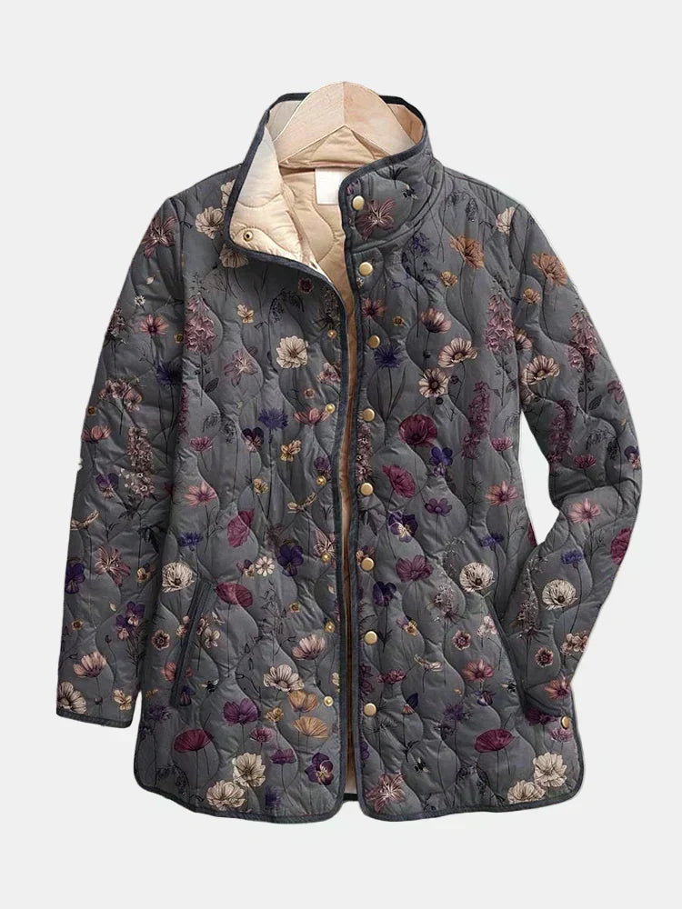 Chamarra floral vintage Niva