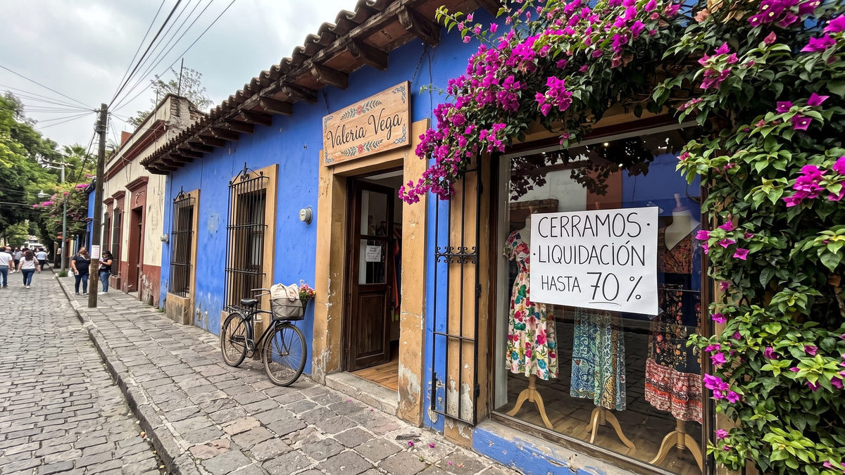 Boutique Valeria Vega en Coyoacán: Cerramos, liquidación hasta 70 %